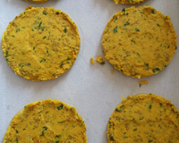 Hambúrguer de grão-de-bico