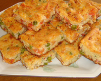 Torta salgada especial da Thá