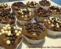 Cupcake Mágico de Chocolate