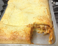 Hot Dog de forno para as férias da criançada