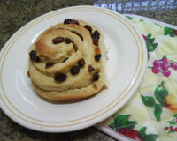 Pãozinho doce enrolado