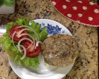 Hambúrguer de berinjela