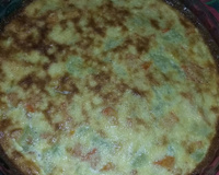 Souflé de chuchu em pedaços