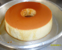 Pudim de leite ninho