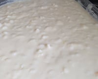 Canjica cremosa com coco