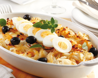 Não quer gastar com bacalhau? Faça essa falsa bacalhoada e deixe todo mundo com água na boca no almoço de Páscoa