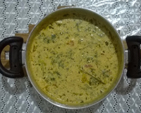 Caldo de peixe com leite