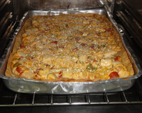 Torta de palmito da juçara