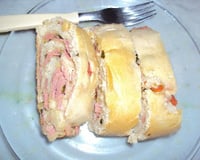 Pão de frios de peito de peru