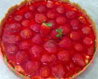 Torta de morango prática