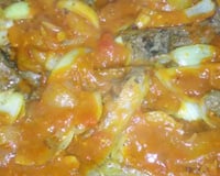 Bolo de batata com carne moída