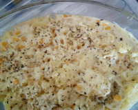 Batata gratinada