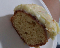 Bolo de gelatina de limão