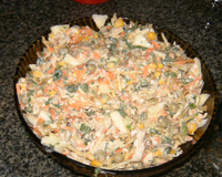 Salada fria