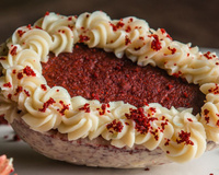 Ovo de Páscoa red velvet