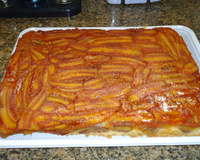 Bolo de bananas caramelizadas da Pri