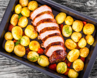 Costela suína ao forno