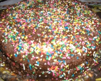 Bolo de chocolate de liquidificador