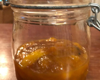 Compota de manga e canela