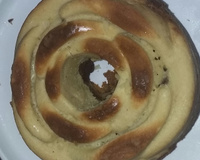 Bolo de cenoura mesclado com chocolate de liquidificador