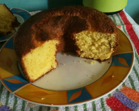 Bolo de laranja inteira