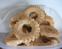 Rosquinhas de farinha de milho