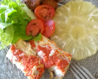 Panqueca de tapioca simples e gostosa