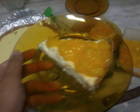 Cheesecake de maracujá e manga