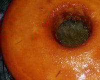 Pudim de casca de pão de forma