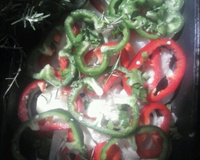 Peixe assado com cachaça