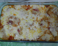 Macarrão ninho da Mamãe ao forno