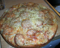 Torta -Pizza rápida de sardinha