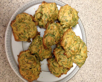 Bolinhos de folha de beterraba