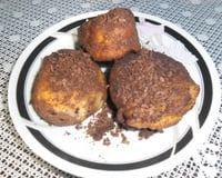 Bolinho de chuva prestígio da Bel