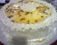 Bolo Mousse de Maracujá