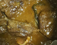 Carne no creme de cebola