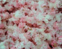 Pipoca doce vermelha