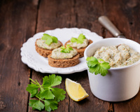 Patê de cream cheese com abacaxi