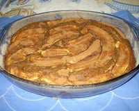 Bolo integral de banana