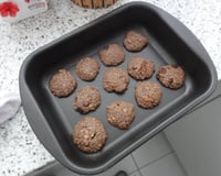 Biscoito de aveia e chocolate (cookies)