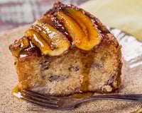 Bolo de banana fofinho