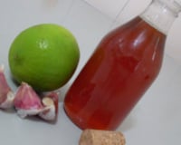 Chá de alho e gengibre