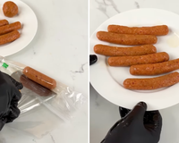 Fazer salsicha caseira é tão fácil quanto fazer almôndegas e aqui está a prova