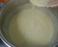 Sopa rápida creme de ervilha