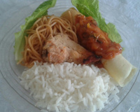 Espaguete à la frutos do mar