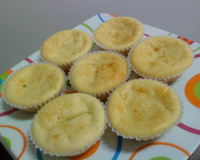Cupcake Romeu e Julieta - Pão de queijo com goiabada