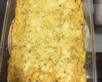 Frango com creme de milho