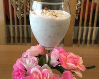 Canjica com amêndoas