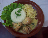 Frango com molho agridoce