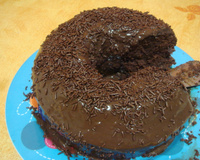Bolo de chocolate rápido e maravilhoso
